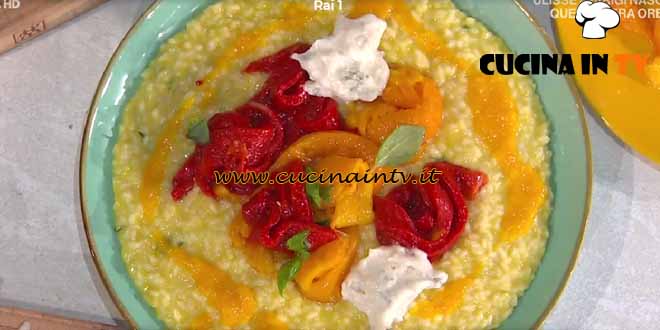 È sempre mezzogiorno | Risotto ai peperoni ricetta Sergio Barzetti