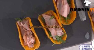 È sempre mezzogiorno | Tacos arancioni ricetta zia Cri