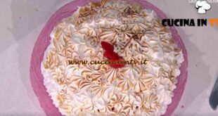 È sempre mezzogiorno | Torta gelato Alaska ricetta Daniele Persegani