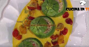 È sempre mezzogiorno | Zucchine tonde ripiene ricetta Gian Piero Fava