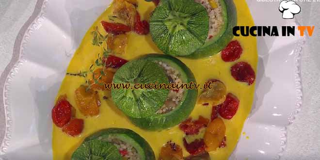 È sempre mezzogiorno | Zucchine tonde ripiene ricetta Gian Piero Fava