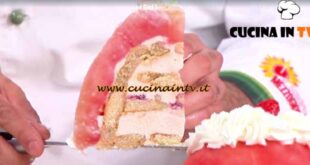 È sempre mezzogiorno | Zuccotto d'anguria ricetta Antonio Paolino