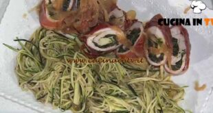È sempre mezzogiorno | Bauletti di pollo farciti ricetta Daniele Persegani