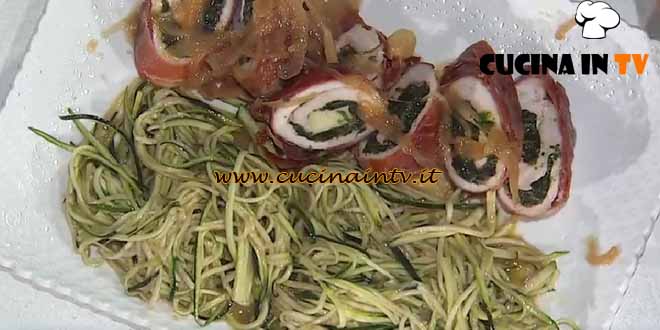 È sempre mezzogiorno | Bauletti di pollo farciti ricetta Daniele Persegani