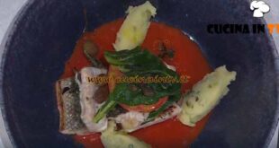 È sempre mezzogiorno | Millefoglie di spigola alla mediterranea ricetta Mauro e Mattia Improta