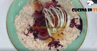 È sempre mezzogiorno | Risotto dolce autunno ricetta Sergio Barzetti