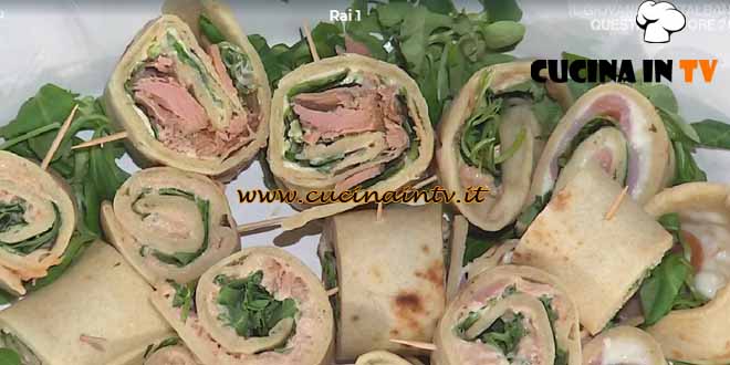 È sempre mezzogiorno | Rotolo di piadina settembrina ricetta zia Cri