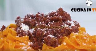 È sempre mezzogiorno | Tagliatelle di carote ricetta Enrico Croatti