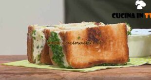È sempre mezzogiorno | Toast di baccalà ricetta gemelli Billi