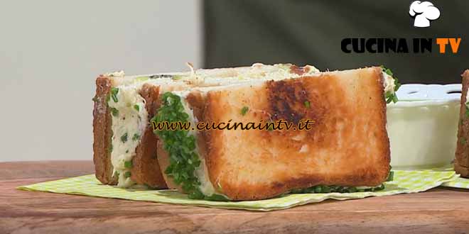 È sempre mezzogiorno | Toast di baccalà ricetta gemelli Billi