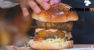 È sempre mezzogiorno | American burger ricetta Fulvio Mario e Fabrizio Nonis