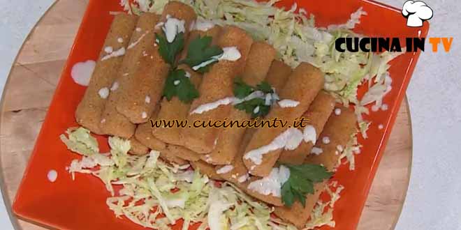 È sempre mezzogiorno | Cannelloni fritti ricetta Andrea Mainardi