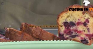È sempre mezzogiorno | Plumcake alla vaniglia e frutti rossi ricetta Antonio Paolino