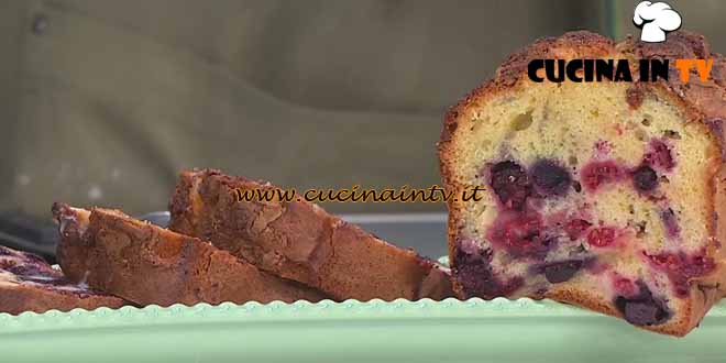È sempre mezzogiorno | Plumcake alla vaniglia e frutti rossi ricetta Antonio Paolino