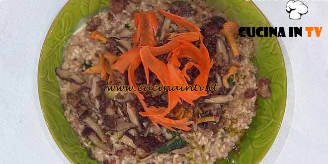 È sempre mezzogiorno | Risotto ai funghi ricetta Sergio Barzetti