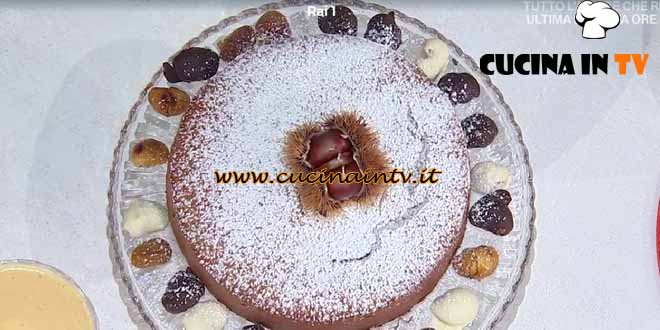 È sempre mezzogiorno | Torta di castagne con zabaione ricetta Cristian Bertol
